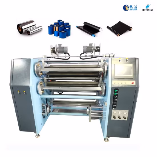 Prezzo competitivo su misura TTR completamente automatico lamina per stampa a caldo Nastro a trasferimento termico Nastro in carbonio Nastro colorato Taglierina per macchina da taglio Taglierina riavvolgitrice